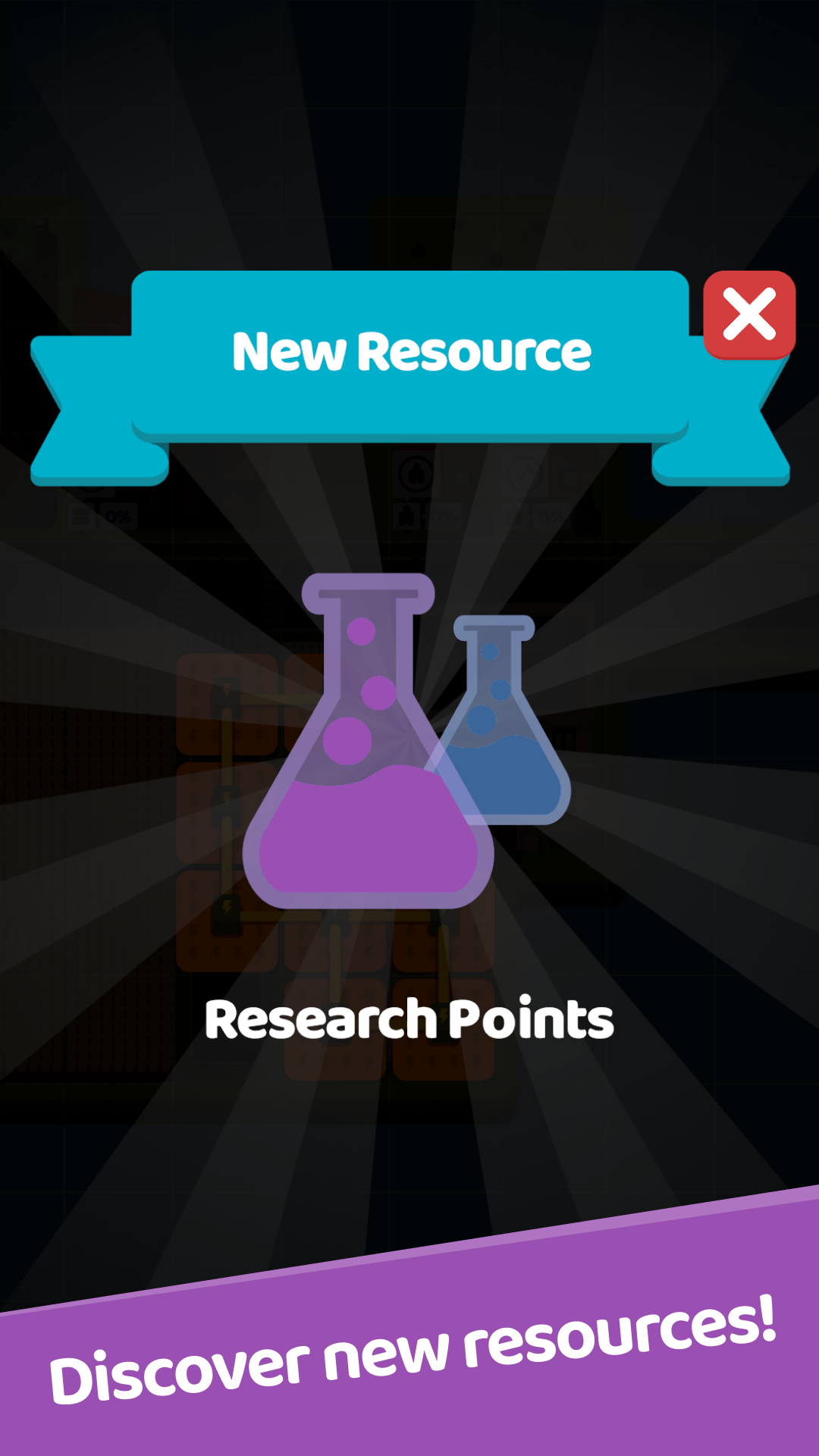Bigdustry gameplay screenshot showing resource production